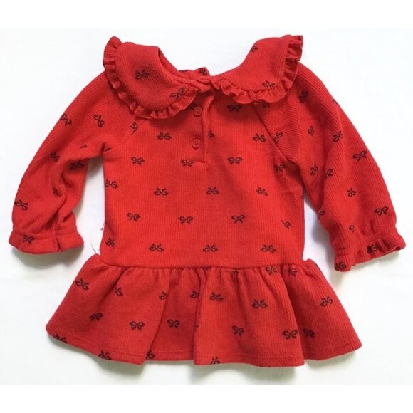 Holiday Outfits Party Dress Baby Girl 3-6 Mos. Gold Sparkly Christmas Pictures - Picture 8 of 12